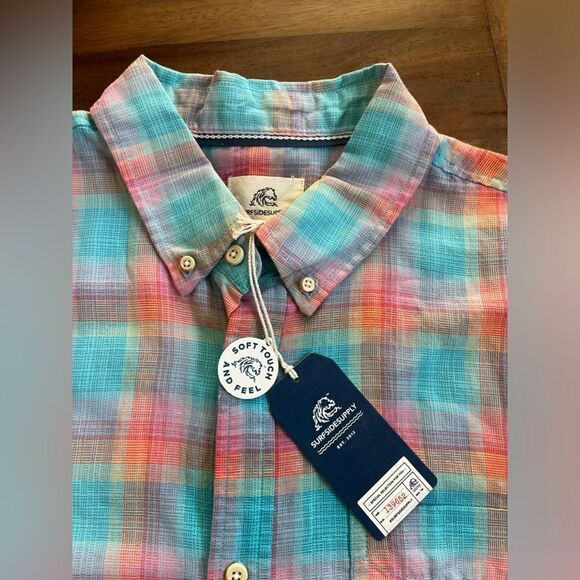 SURFSIDESUPPLY Multi combo color Men’s shirt; Size X-LARGE NWT! - Picture 2 of 5